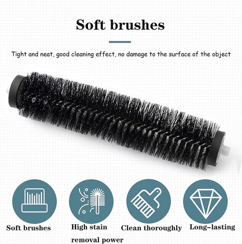 Multi-Functional Table Crumb Sweeper, Handy Rolling Bed Sweeping Brush, Floor Dust Remover, Cleaning Brush for Removing Lint Dust in Clothes, Furn...