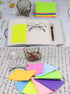 (8 Pack) Lined Sticky Notes, 8 Colors Self Pad Its 4X6 in, Bright Post Stickies Colorful Big Square Sticky Notes for Office, Home, School, Meeting...