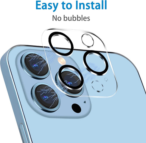 ?3 Pack?Dengduoduo Tempered Glass Camera Lens Protector for iPhone 13 Pro 6.1" & iPhone 13 Pro Max 6.7", Ultra HD, 9H Hardness, Anti-Scratch, Case...
