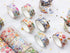 YUBBAEX Floral Gold Washi Tape Set VSCO Foil Masking Tape Decorative for Arts, DIY Crafts, Journal Supplies, Planners, Scrapbook, Card/Gift Wrappi...