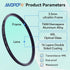 82mm MC UV Camera Filter, 16 Multi-Layer Coated HD/Waterproof/Scratch Resistant UV Filter with,Ultra-Slim UV Filter for 82mm Camera Lens (82mm UV ...
