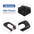 RT-TCZ for Jeep JK Door Lock Switch Cover Trim Carbon Fiber for Jeep Wrangler JK JKU 2011-2017 Black ABS Carbon Fiber Interior Accessories 2pcs...