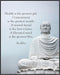 Posterizer 1 pcs-Health Is the Greatest Gift-Buddha-Quotes-Motivational & Inspirational Art-Gift For Buddhism Meditation philosophy Fans- unframed...