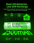 EBL AA Rechargeable Batteries 1.2V 2500mAh High Performance Pre-Charged AA Batteries - 4 Pack...