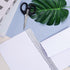 2pcs 8.4 Inch Irregular Edges Ruler Metal Die Cuts Measurements Carbon Steel Cutting Dies Embossing Template for Card Making Paper Craft Scrapbook...