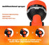 High Pressure Garden Hose Nozzle Sprayer Heavy Duty -10 Spray Pattern Water Hose Nozzle for Outdoor, THUMB CONTROL On Off Valve,Hose Head Attachme...