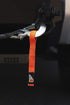 Agency 6™ Winch Hook Pull Strap - Orange - 1 INCH Wide - Heavy Duty - Made in The U.S.A...