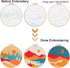 Louise Maelys 3 Set Landscape Embroidery Kits for Beginners with Mountain sun moon pattern,Adults Starter Cross Stitch Kit DIY Needlepoint Kits...