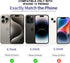3 Pack Glass Screen Protector for iPhone 15 Pro Max (6.7"), 9HD Tempered Glass, Case Friendly, Anti Scratch Bubble Free Ultra Resistant...