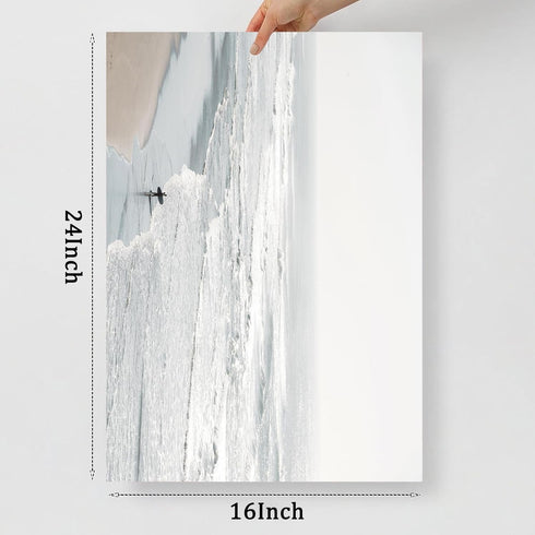 Neutral Landscape Painting Beach Landscape Prints Coastal Ocean Wall Art Beach Scene Artwork Farmhouse Landscape Pictures Coastal Landscape Wall A...