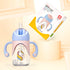 hahaland Sippy Cups for Baby 6-12 Months - 2 in 1 Spout & Straw Unicorns Sippy Cups for Toddlers 1-3 No Spill Transition Weighted Straw Cup (1 Cup...