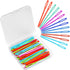 50PCS Plastic Sewing Needles, Large Eye Plastic Yarn Needles for Kids, 7cm/2.76inch Plastic Needles for Yarn and Craft Plastic Embroidery Needle f...