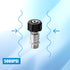 RIDGE WASHER Pressure Washer Adapter Set, Stainless Steel, Gun to Wand, M22 to 1/4'' Quick Connect, 4 Pcs...