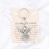 FUSTMW Angel Keychain Guardian Angel Gifts Faith Gifts Prayer gifts Blessing Gifts Guardian Angel Charm Key Chain Gifts...