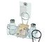 G.E.T. 4-22735 Chrome Metal Two Compartment Condiment Caddy Metal Table Caddies Collection...