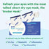 Bruder Moist Heat Eye Compress | Microwave Activated | Fast Acting and Effective Relief for Dry Eye and Other Eye Irritation...