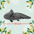 FRANKIEZHOU Realistic Axolotl Plush Toy-Grey, 19”Long, Lifelike Axolotl Stuffed Animal, Axolotl Toy, Soft Axolotl Plushie Toys,Pillows for Kids,Gi...