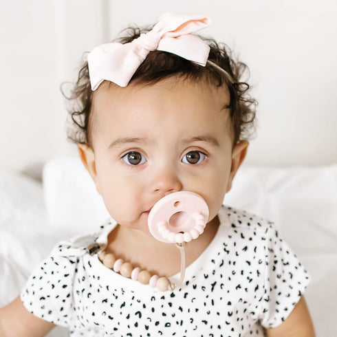Ryan & Rose Cutie PAT Pacifier Teether (Stage 2, Pink)...