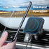 Magnetic Wireless Car Charger - MagSafe Compatible Car Mount Wireless Charger - Air Vent Mount with Included Power Supply for iPhone 14, 13, 12 - ...