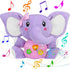 Aitbay Plush Elephant Music Baby Toys 0 3 6 9 12 Months, Cute Stuffed Aminal Light Up Baby Toys Newborn Baby Musical Toys for Infant Babies Boys &...