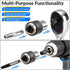 2pcs Tap Socket Set,Extraction Tool With Adjustable Jaws,Suitable for Taps,Reamers,Screw Extractors...