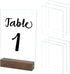 20 Pieces Clear Acrylic Blank Sign 4x6 Inch Acrylic Plexiglass Sheet Sign for DIY Wedding Table Numbers...
