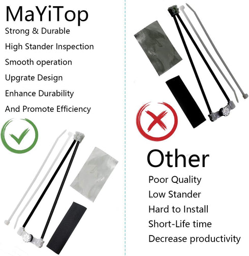 MAYITOP W10402110 Dishwasher Fuse for Whirlpool Kenmore Kitchen Aid W10258275 AP4423189 PS2360984