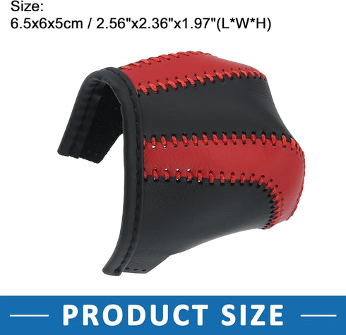 Car Gear Shift Knob Cover for Toyota Camry 2017-2019 Black Red...