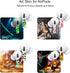 for AirPods Pro Skin, Custom Accessories for AirPods Pro 2nd Generation as Boys and Girls Gift, Smiley Face Sticker Wraps for Earbuds Pro 2 Case C...