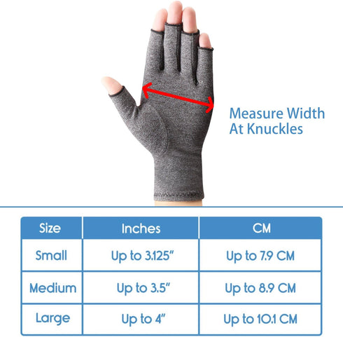 Arthritis Gloves by Sanbo Compression Gloves for Osteoarthritis Hand Gloves for Men & Women(Small)...