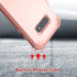 IDweel for Galaxy S10E Case with Tempered Glass Screen Protector, for Galaxy S10E, Hybrid 3 in 1 Shockproof Heavy Duty Protection Hard PC Cover So...