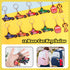 Race Car Party Favors Set - 110 pcs Race Car Birthday Party Supplies, Keychains, Slap Bracelet, Race Car Stickers, Race Car Straws, Stamps for Kid...