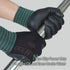 DEX FIT Nitrile Coated Work Gloves FN330-3D-Comfort Stretchy Fit, Firm Grip, Thin & Lightweight, Touchscreen Fingers, Protective & Durable, Breath...