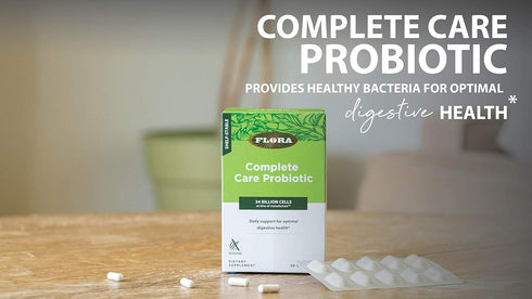 FLORA - Complete Care Probiotic, Shelf-Stable, 34 Billion CFU, 30 Count...