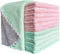 12 Pack Kitchen Cloth Dish Towels, 12x12 inch Soft Premium Dishcloths, Absorbent Microfiber Cleaning Cloth for Cleaning Dishes, Kitchen, Bathroom,...