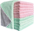 12 Pack Kitchen Cloth Dish Towels, 12x12 inch Soft Premium Dishcloths, Absorbent Microfiber Cleaning Cloth for Cleaning Dishes, Kitchen, Bathroom,...