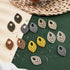 PandaHall 228Pcs Wooden Earrings Pendants, Leaf Dangle Charm Earring Making DIY Kit Embellishments Hanging Ornaments Earrings Pendants Charms with...