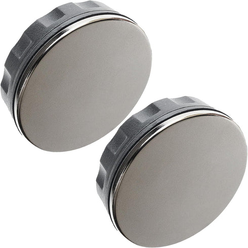TagVault™ AirTag Magnetic Case (2 Pack) - The First Waterproof AirTag Magnet Holder | Ultra-Strong Oversized Neodymium Magnet, Discreet, Easy Scre...