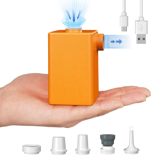 FLEXTAILGEAR - MAX Pump Plus Portable Air Pump with 3600mAh Battery USB Rechargeable Lightwight Quick Inflate Deflate for Pool Floats Bed Air Matt...