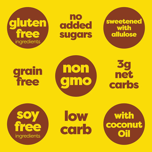 Kiss My Keto Granola Cereal – Salted Caramel Keto Granola Low Carb Cereal (2g-Net) Low Sugar Granola – Grain Free Granola Keto Cereal, Gluten Free...