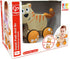 Hape Dante Push and Go | Wooden Push, Release & Go Cat Toddler Toy with Wheels...