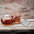 2-Pack Clear Glass Teapot Replacement Lids - Teapot Accessories with Strainer Cover for Home Kitchen Teapots and Teacups - Universal Fit...