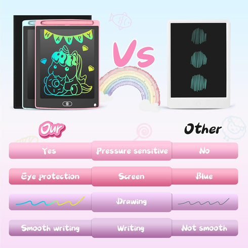 2 Pack LCD Writing Tablet for Kids Doodle Board with 2 Bag, Electronic Drawing Tablet Drawing Pads, Etch a LEYAOYAO Sketch Pad Learning Educationa...