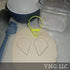 SNOW CONE OUTLINE SHAVED ICE FROZEN DESSERT SUMMER TREAT COOKIE CUTTER MADE IN USA PR3766...
