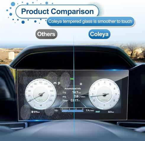 2021 2022 2023 2024 Elantra Screen Protector for Hyundai Elantra 10.2-inch Dashboard (SEL/Limited/N Line/N), 2023 Elantra/Elantra Hybrid Tempered ...