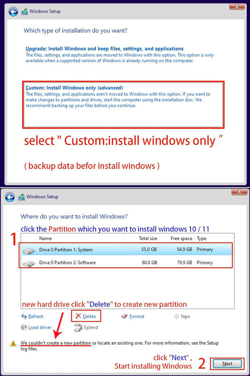 64GB - Bootable Windows 11/10 / 8.1/7, USB Driver 3.2 for Reinstall Windows, Reset Password, Supported UEFI and Legacy, Data Recovery, Repair Tool...