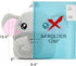 NICE CHOICE Cute Toddler Backpack Toddler Bag Plush Animal Cartoon Mini Travel Bag for Baby Girl Boy 2-6 Years(Grey Elephant)...