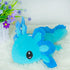 Axolotl Plush Toy,14" Axolotl Stuffed Animal,Salamander Axolotl Plush Doll Gifts for Boys Girls Birthday Christmas, New Year (Blue+Black)...