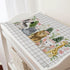 Baby African Safari Animals Changing Pad Cover Lion Elephant Giraffe Hippo Zebra Floral Leaves Baby Changing Table Pad Sheet for Boy Girl Soft Bre...