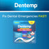 Dentemp Maximum Strength Loose Cap and Lost Filling Repair - Dental Repair Kit for Instant Pain Relief (Pack of 2)...